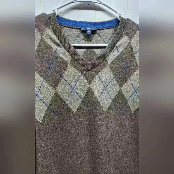 GAP MEN'S V-NECK SWEATER, LARGE - Picture 6 of 16